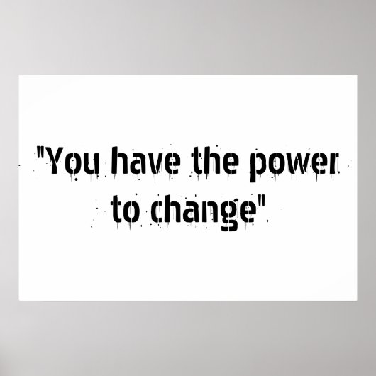 Motivationele Poster (Voorkant)