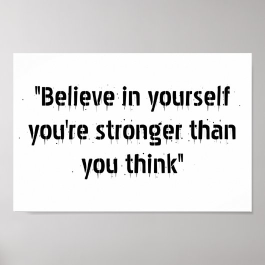 Motivationele Poster (Voorkant)
