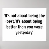 Motivationele Poster (Voorkant)
