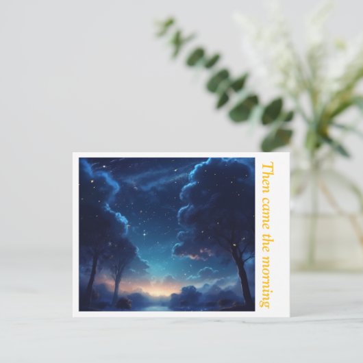 MOTIVATIONELE POSTKAART (Staand voorkant)