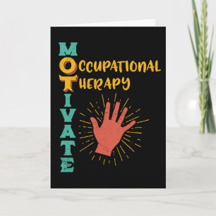 Motiveer de Therapeut van de BeroepsTherapie OT Kaart