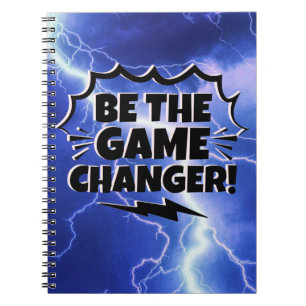 Motiveer Inspire Aanmoediging om game-verandering Notitieboek