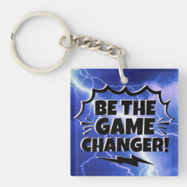 Motiveer Inspire Aanmoediging om game-verandering  Sleutelhanger