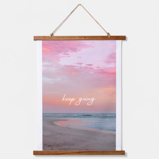 Motiveer jezelf dagelijks met deze muurkunst hangend wandkleed (Voorkant)