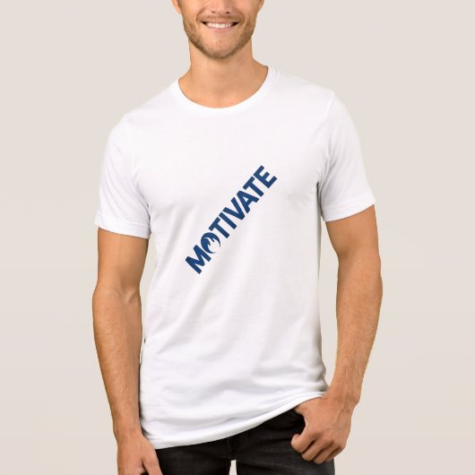 Motiveren met vuur: ontsteek je passie Tri-Blend shirt (Voorkant)
