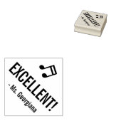 Motiveren "UITSTEKEND!" Het sorteren Rubberzegel Rubberstempel (Gestempeld)