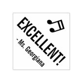 Motiveren "UITSTEKEND!" Het sorteren Rubberzegel Rubberstempel (Afrduk)