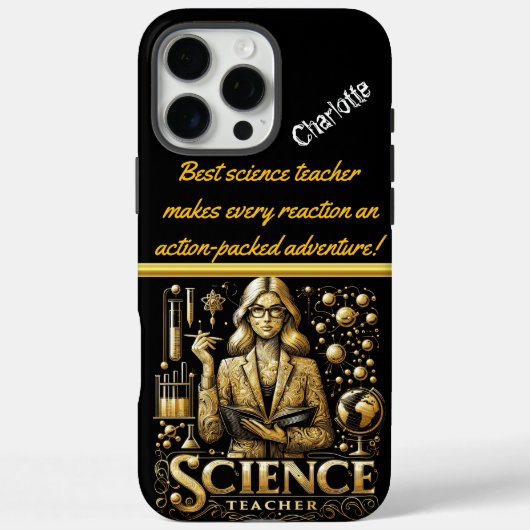 Motiveren van een leraar in het lab Case-Mate iPhone case (Achterkant)