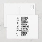 MOTIVEREND BRIEFKAART (Voorkant / Achterkant)