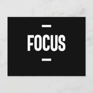 Motiverend Cadeau voor Ondernemers - Focus Briefkaart