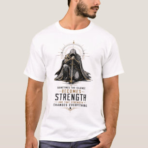 Motiverend Fantasy Krijger Grafisch T-Shirt