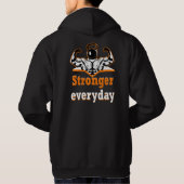 Motiverend fitness T-shirt (Achterkant)