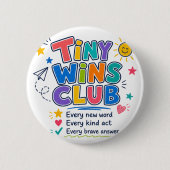 Motiverend Gepersonaliseerd Geschenk voor Docent & Ronde Button 5,7 Cm (Voorkant)