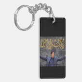 Motiverend geschenk en citaat Acrylen Sleutelhange Sleutelhanger (Voorkant Links)