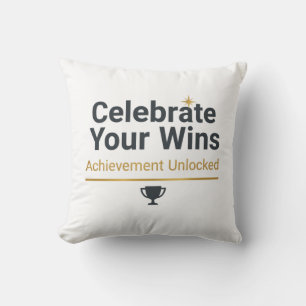 Motiverend geschenk voor succes kussen