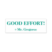 Motiverend "GOEDE INSPANNING!" Educator Rubber Sta