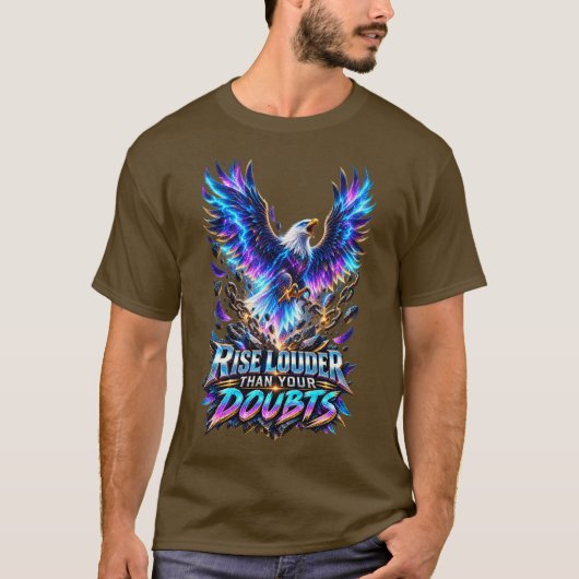Motiverend Grafisch T-shirt (Voorkant)