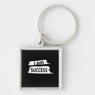 Motiverend Ik ben succes motiverend Sleutelhanger