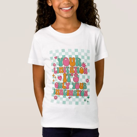 Motiverend, Inspirerend, Goede Vibes T-shirt (Voorkant)