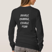 Motiverend lang mouw T-shirt (Achterkant)