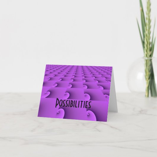 Motiverend ontwerp - Mogelijkheden Kaart (Voorkant)