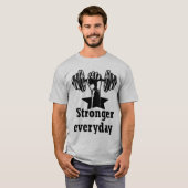 Motiverend ontwerp T-shirt (Voorkant volledig)