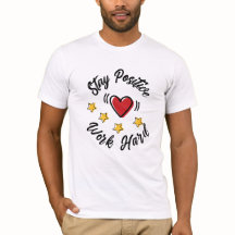 Motiverend ontwerp voor T-shirts met vriendelijkhe