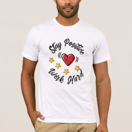 Motiverend ontwerp voor T-shirts met vriendelijkhe
