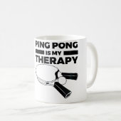 Motiverend Ping Pong Koffiemok (Voorkant rechts)