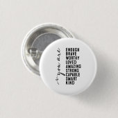 MOTIVEREND RONDE BUTTON 3,2 CM (Voorkant /achterkant)