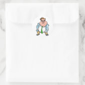 Motiverend Spreker Ronde Sticker (Tas)