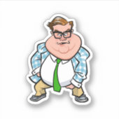 Motiverend Spreker Sticker (Voorkant)