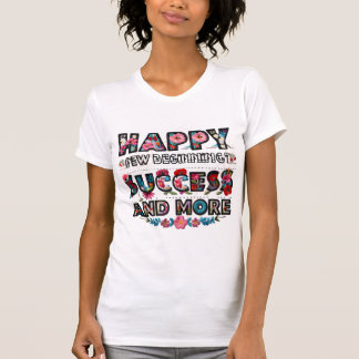 Motiverend T-shirt voor een Nieuwe Start