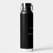 Motiverend Waterfles (Voorkant)