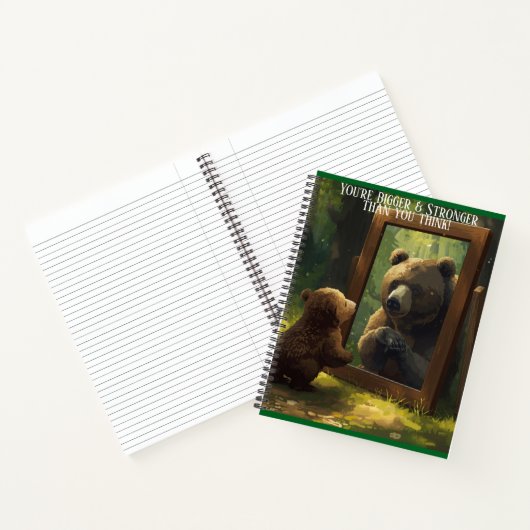 motiverende berenjong kalender planner notitieboek (Binnen)