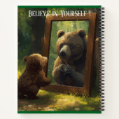 motiverende berenjong kalender planner notitieboek (Achterkant)