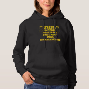 Motiverende Bewegingsoefening Quote Gym Inspireren Hoodie
