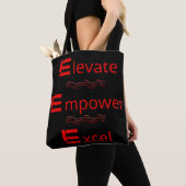 Motiverende boodschappentas tote bag (Dichtbij)