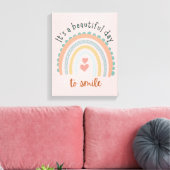 Motiverende citaat kunst 1 - Canvasprint Canvas Afdruk (Insitu (Woonkamer))