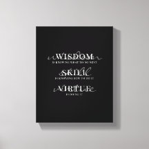Motiverende citaat moderne scripttypografie