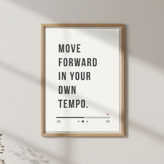 Motiverende citaat wanddecoratie, Groeimindset Poster