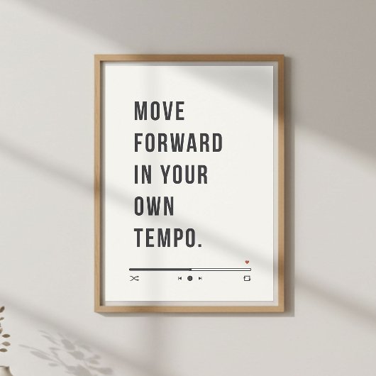 Motiverende citaat wanddecoratie, Groeimindset Poster