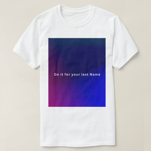 Motiverende citat ontwerp t-shirt (Design voorkant)