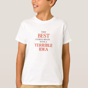 motiverende citaten t-shirt