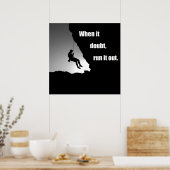 motiverende citaten voor klimmers poster (Keuken)
