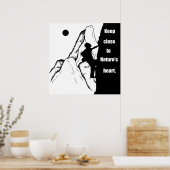 motiverende citaten voor klimmers poster (Keuken)