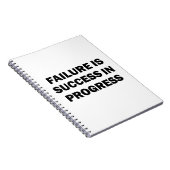 Motiverende citaten voor succes notitieboek (Rechterzijde)