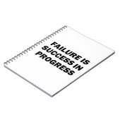 Motiverende citaten voor succes notitieboek (Linkerzijde)