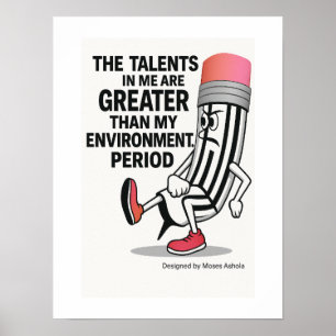 Motiverende citatenposter. poster