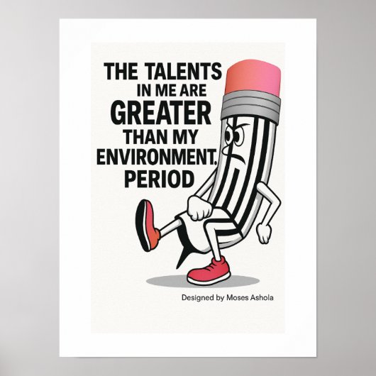 Motiverende citatenposter. poster (Voorkant)